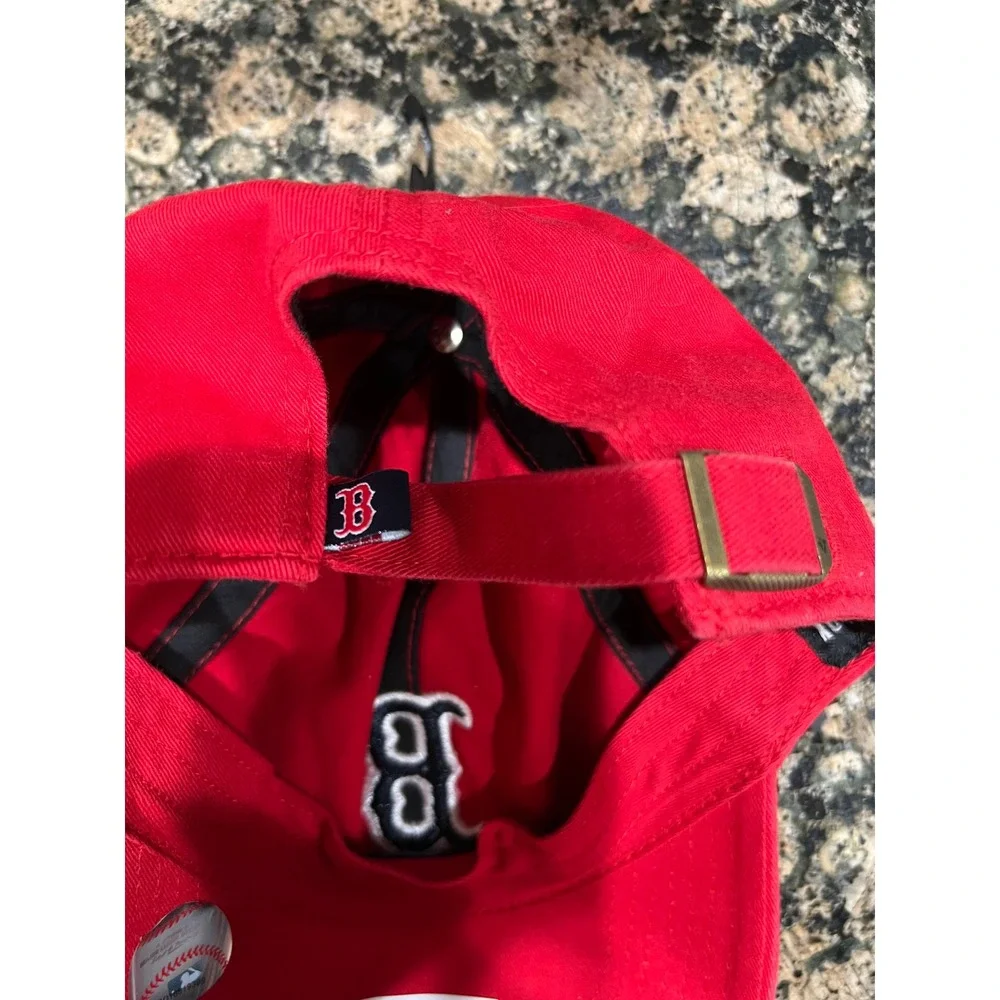47 Brand Boston Red Sox Kids Clean Up Hat Red Adjustable B-RGW02GWS-RD MLB Cap